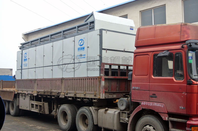 網(wǎng)帶式包衣種子烘干機(jī)裝車(chē)完成準(zhǔn)備發(fā)貨